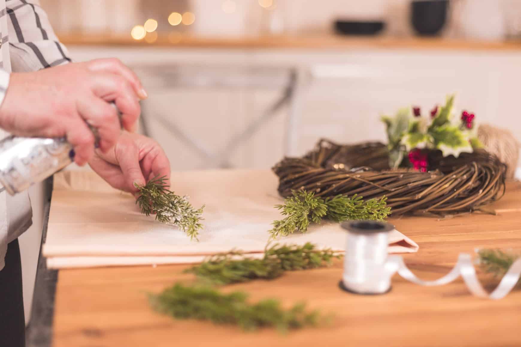 décoration de noel à fabriquer en bois