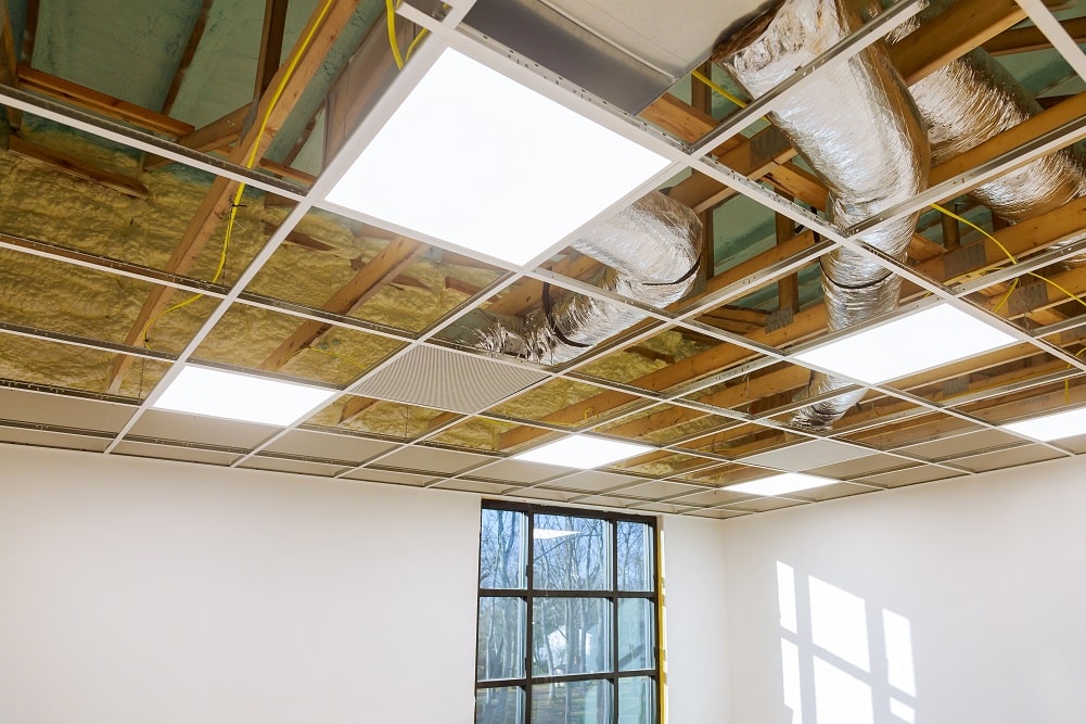 Isolation phonique plafond