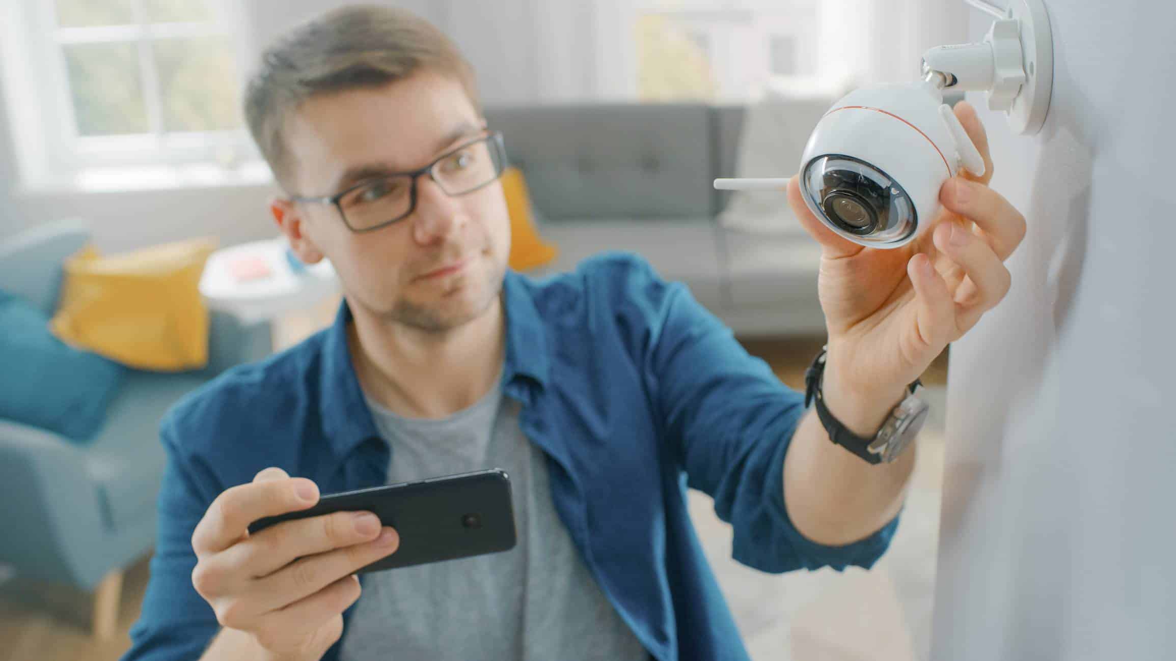 maison système vidéo surveillance caméra