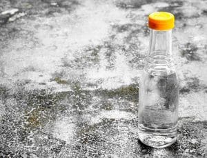 Bouteille de vinaigre