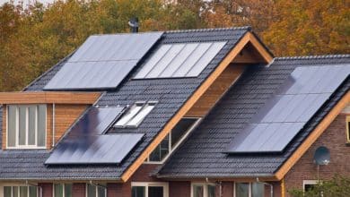 Exemple de panneau solaire dans une maison