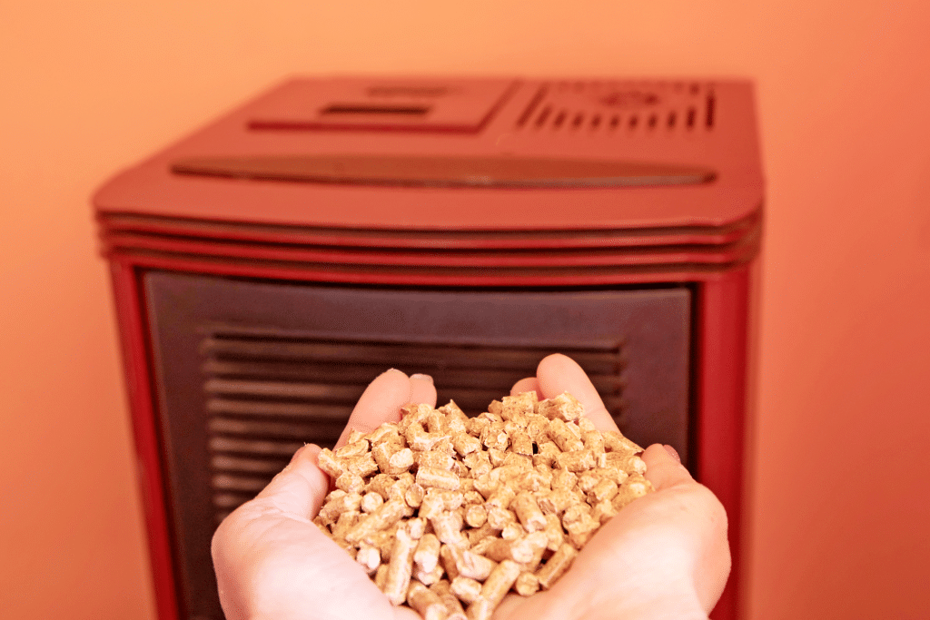 Pellets dans les mains