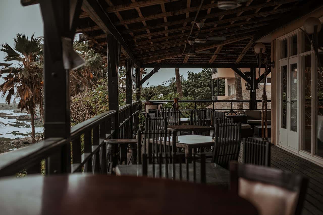 la terrasse en bois vieillit