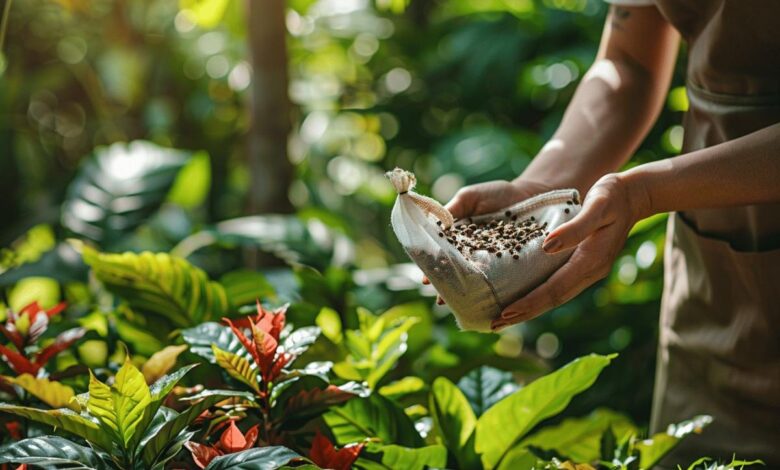 Le secret du super engrais au marc de café pour des plantes resplendissantes