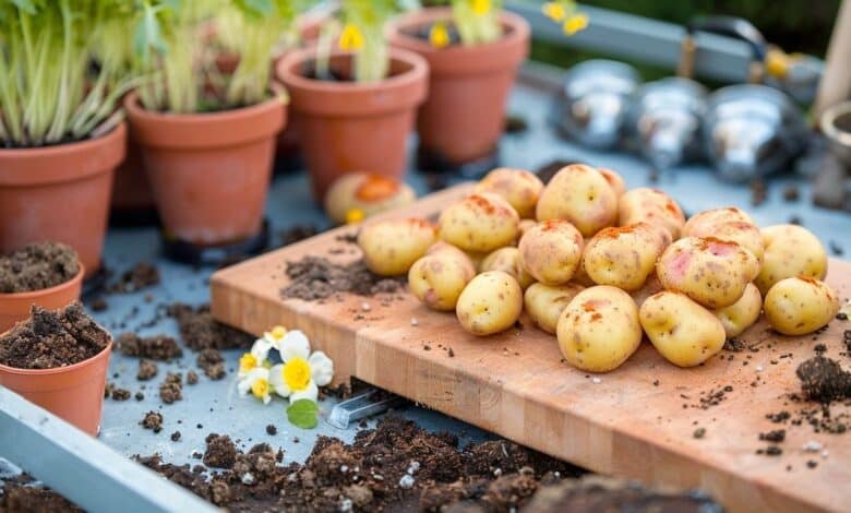 Faut-il vraiment jeter les pommes de terre germées du supermarché ou peut-on les planter