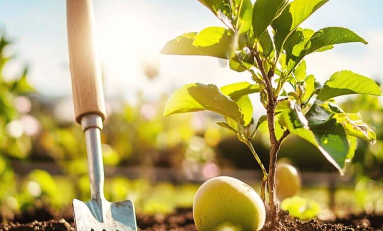 Mars au verger : comment booster facilement la croissance de vos jeunes arbres fruitiers
